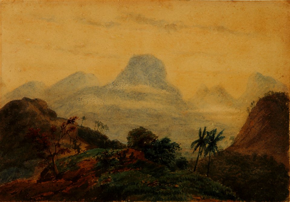 Prilidiano Pueyrredon - Paisaje (Recuerdo del Brasil) - Google Art Project