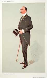 Prince Alexander of Teck Vanity Fair 9 December 1908