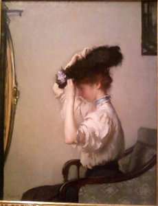 Preparing for the Matinee by Edmund Charles Tarbell