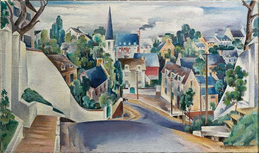 Preston Dickinson - Quebec - 48.538 - Museum of Fine Arts