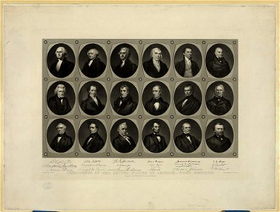 Presidents of the United States of America, first century LCCN2003679731