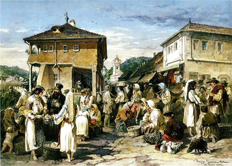 Preziosi - Piaţă la Râmnicu Vâlcea