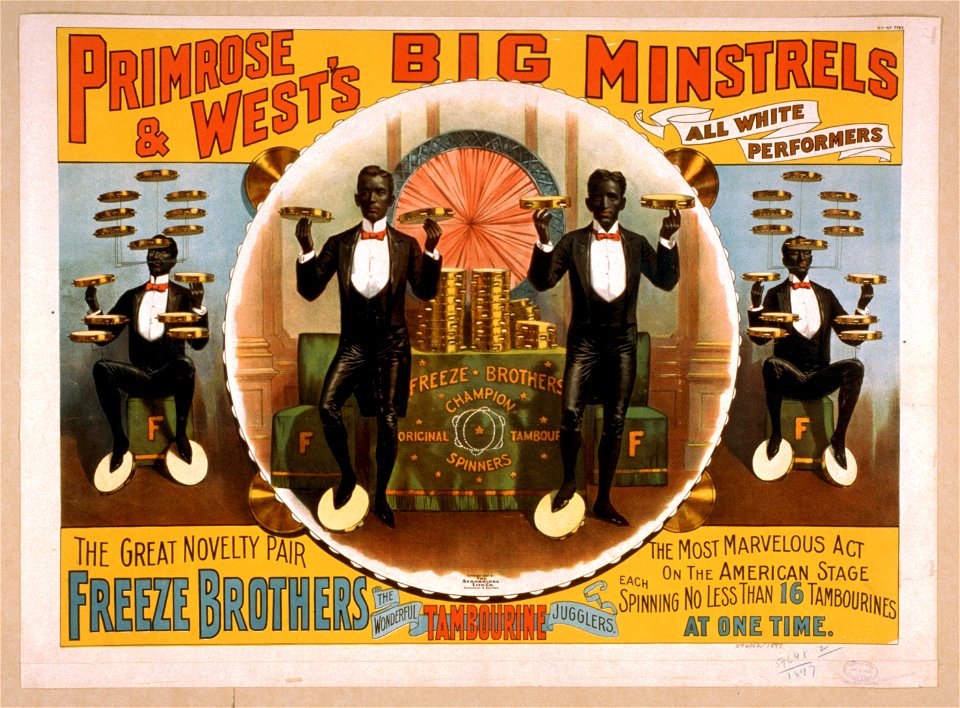 Primrose & West's Big Minstrels all white performers. LCCN2014637017