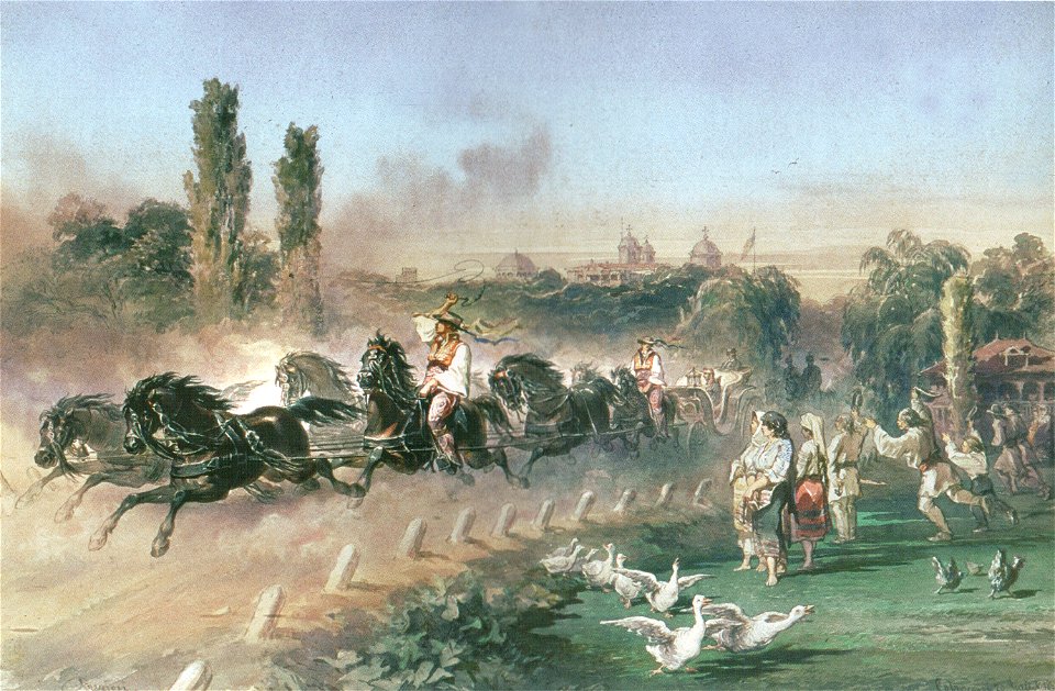 Preziosi - Cotroceni, Poștalionul Domnesc