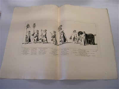 Prent begrafenisstoet Willem IV, objectnr B 5330.27