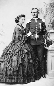 Prince and Princess Ludwig of Hesse, in Darmstadt