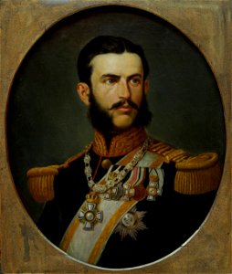 Prince Carol I by Theodor Aman