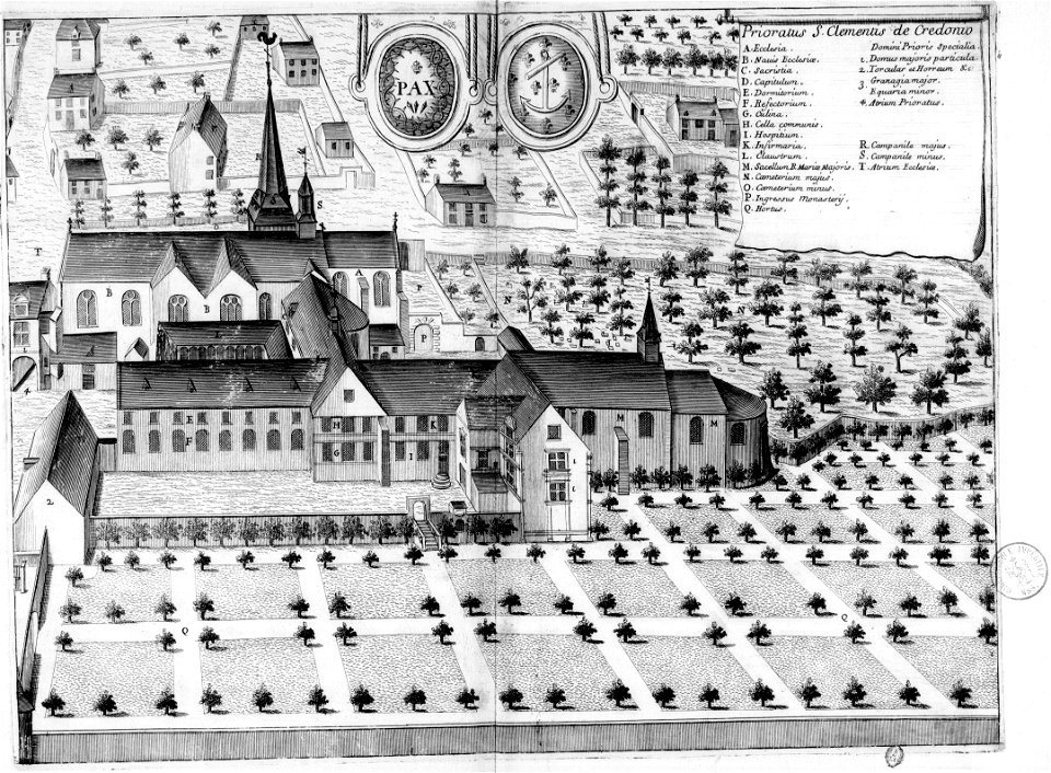 Prieuré Saint-Clément de Craon dans Monasticon Gallicanum