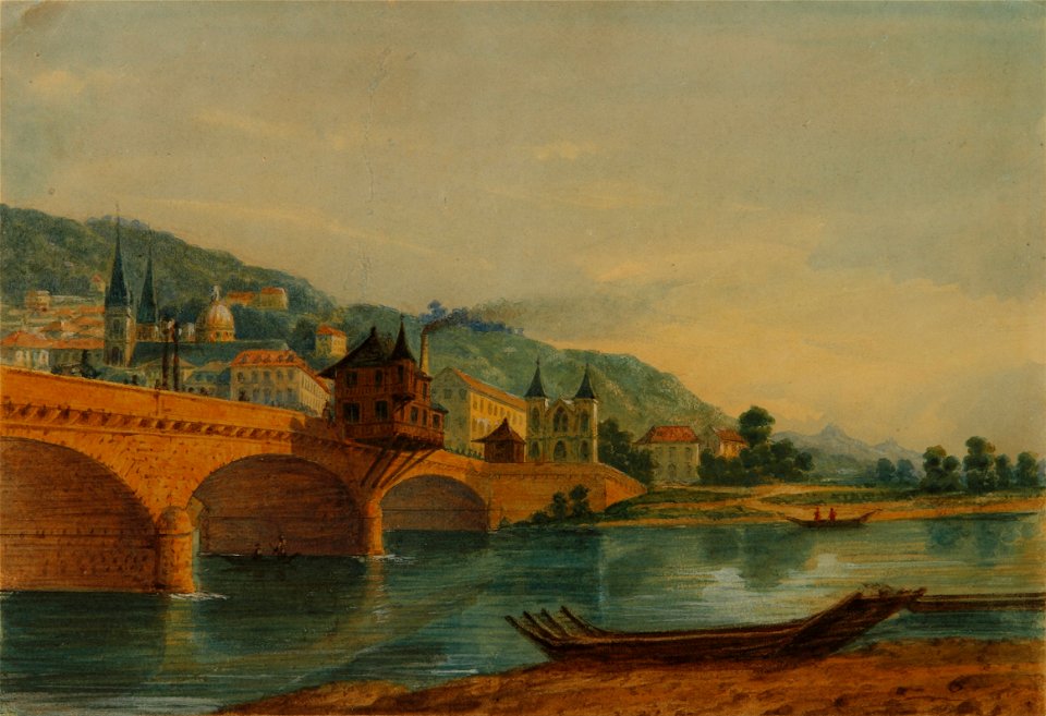 Prilidiano Pueyrredon - Paisaje (Suiza) - Google Art Project