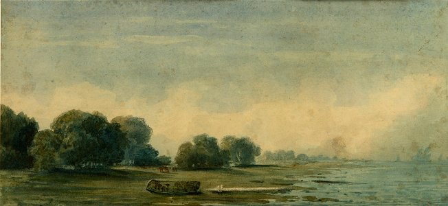 Prilidiano Pueyrredon - Paisaje de la costa - Google Art Project