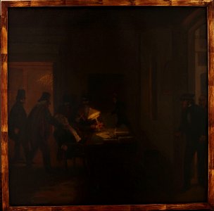 Prilidiano Pueyrredon - Asesinato de Maza - Google Art Project