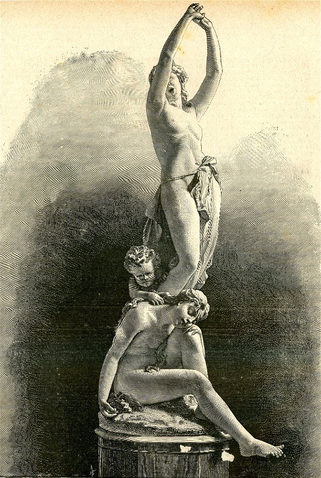 Primavera – gruppo in marmo di Donato Barcaglia