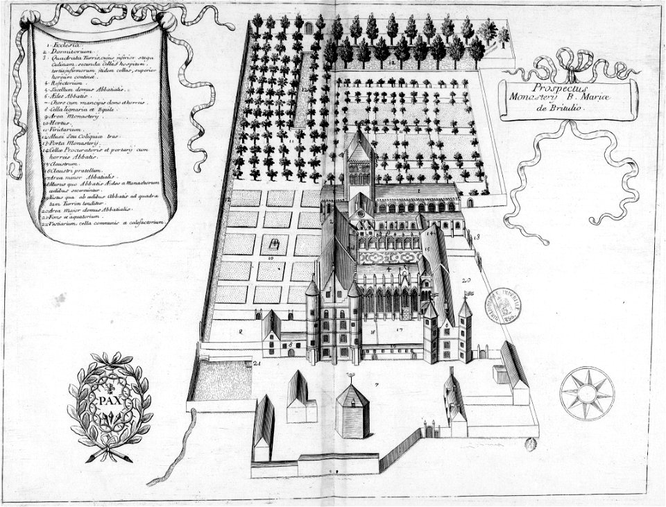 Prieuré Notre-Dame de Breteuil dans Monasticon Gallicanum