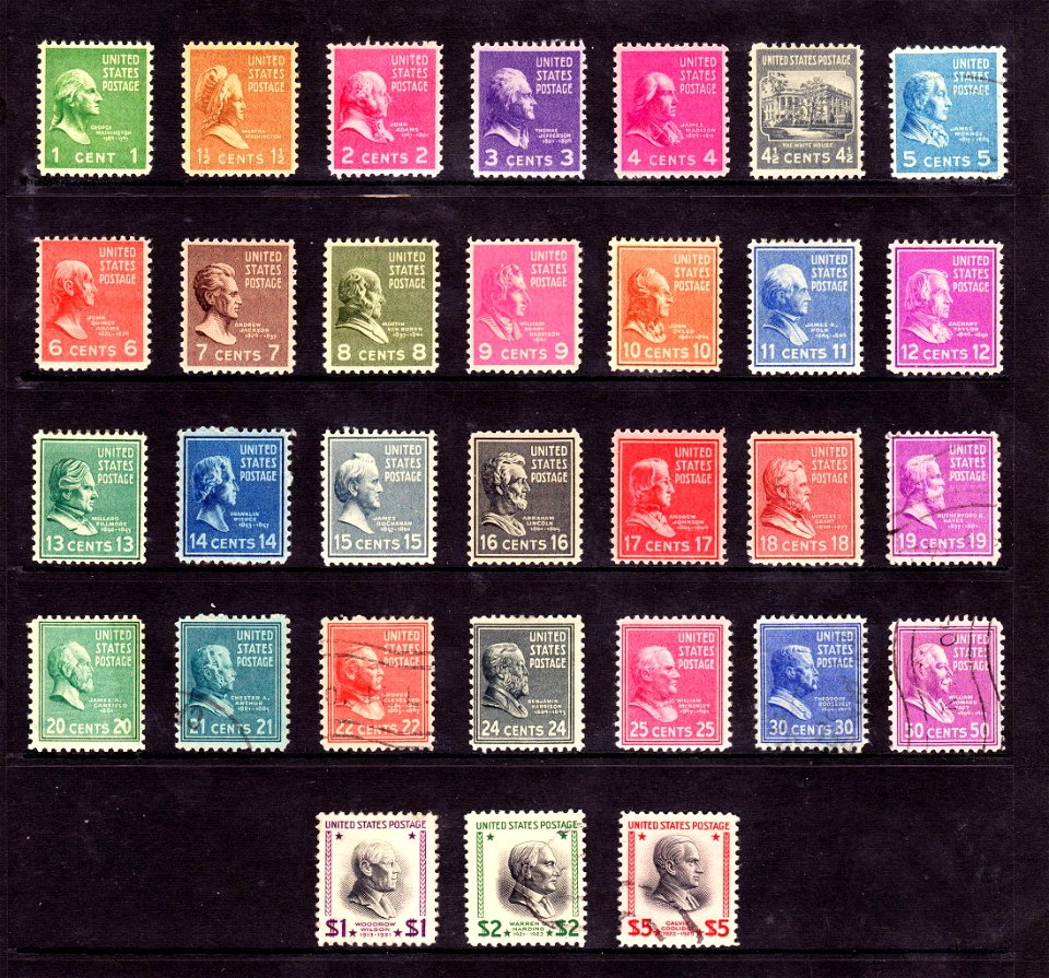 Presidential issue-1938