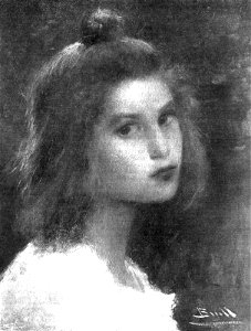 Primavera, capet d'estudi - Joan Brull i Vinyoles (1863-1912)