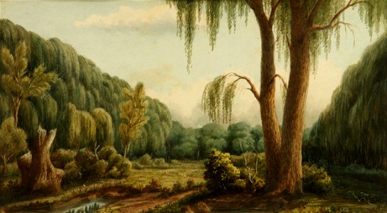 Prilidiano Pueyrredon - Bosque de Palermo - Google Art Project