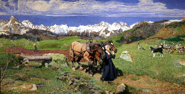 Primavera sulle Alpi Segantini
