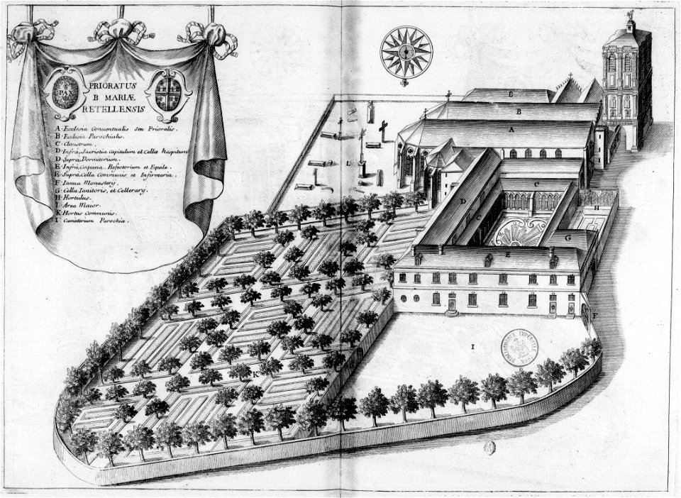 Prieuré Notre-Dame de Rethel dans Monasticon Gallicanum