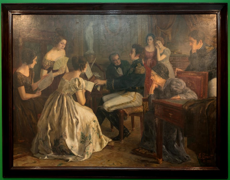 Primeiros sons do Hino da Independência, da coleção Museu Histórico Nacional