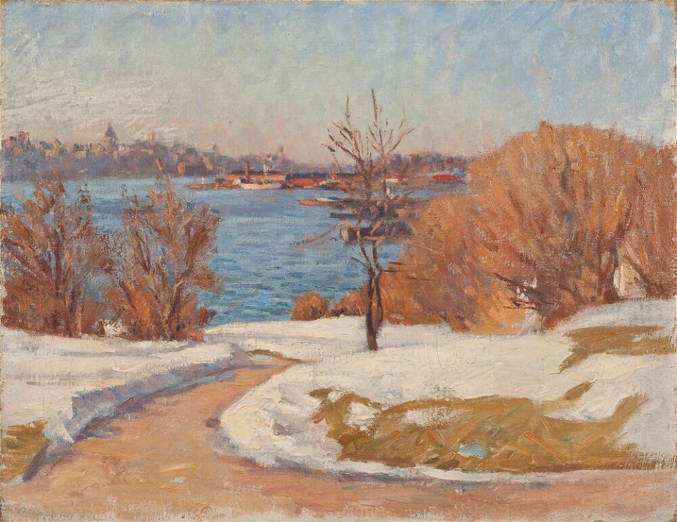 Prins Eugen - Late Winter, Waldemarsudde - NM 2471 - Nationalmuseum