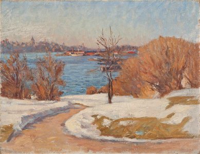 Prins Eugen - Late Winter, Waldemarsudde - NM 2471 - Nationalmuseum