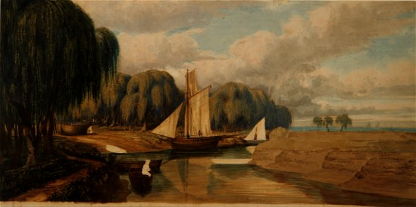 Prilidiano Pueyrredon - Paisaje (San Fernando) - Google Art Project