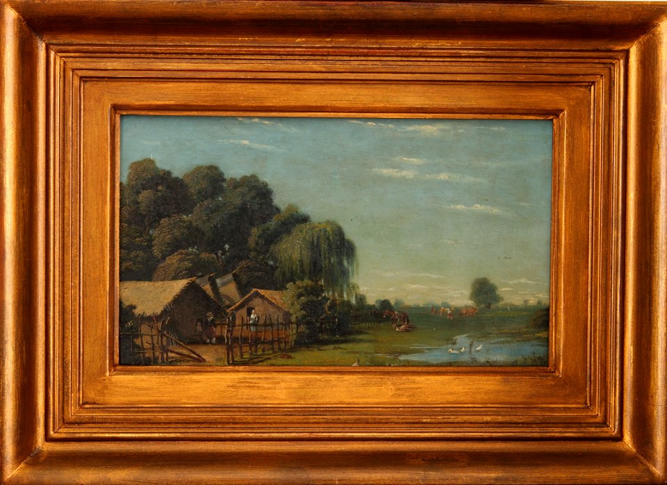 Prilidiano Pueyrredon - Ranchería de San Isidro - Google Art Project