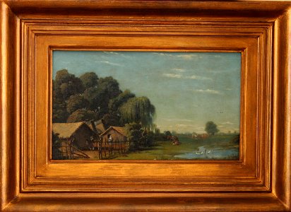 Prilidiano Pueyrredon - Ranchería de San Isidro - Google Art Project