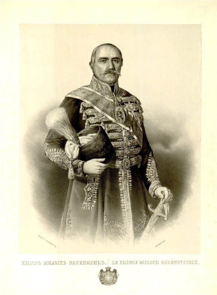 Prince Milos Obrenovic 1