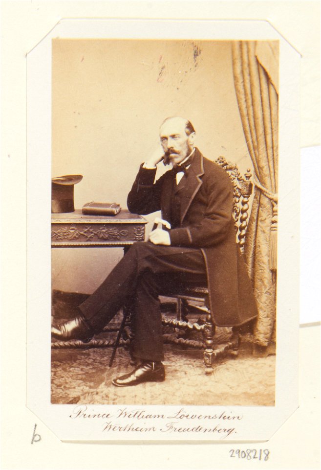 Prince William Löwenstein Wertheim Freudenberg (1817-87)
