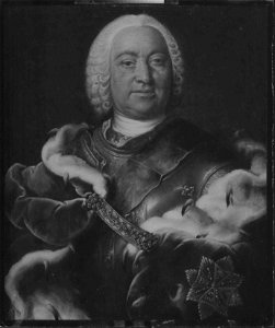 Previously attributed to AG Meuser ^ (active 1750s) - Francis Josias, Duke of Saxe-Coburg-Saalfeld (1697-1764) - RCIN 406425 - Royal Collection