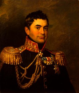 Prince Pyotr Mikhailovich Volkonsky by George Dawe - Hermitage