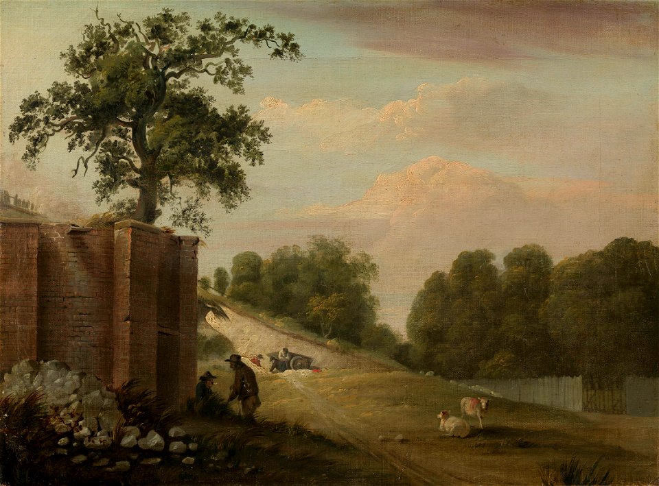 Princess Elizabeth, Landgravine of Hesse-Homburg, consort of Friedrich VI, Landgrave of Hesse-Homburg (1770-1840) - Rangers Lodge, Windsor Forest - RCIN 409113 - Royal Collection