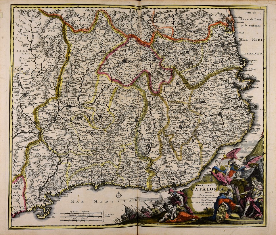 Principatus Cataloniae nec non comitatuum Ruscinonensis et Cerretaniae nova tabula - CBT 5880809