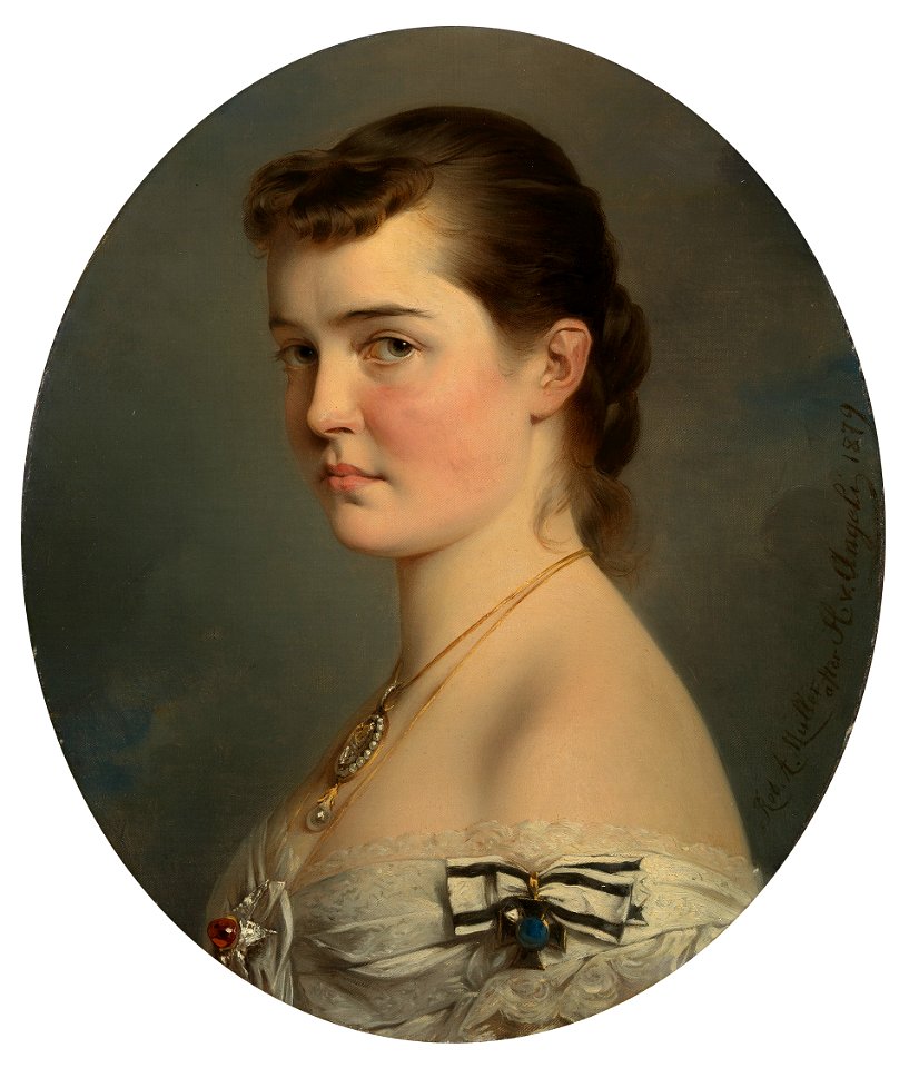 Princess Louise of Prussia, Duchess of Connaught by Robert Antoine Müller