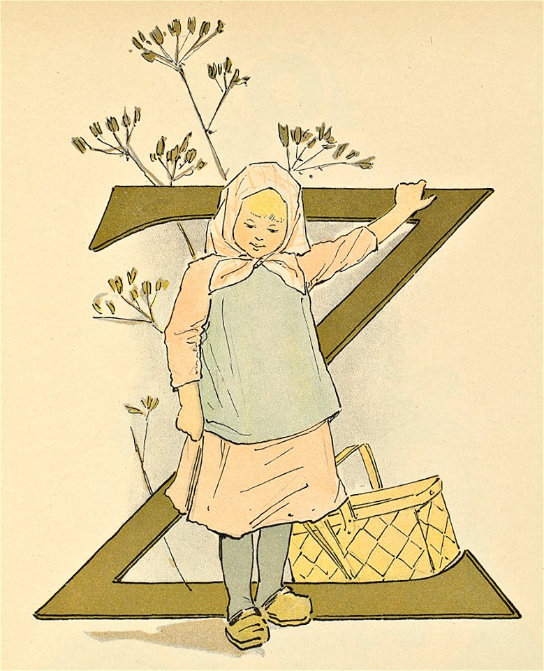 Prinsarnes blomsteralfabet Z