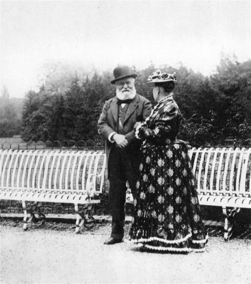 Princess Mathilde Bonaparte and Charles Gounod, 1893