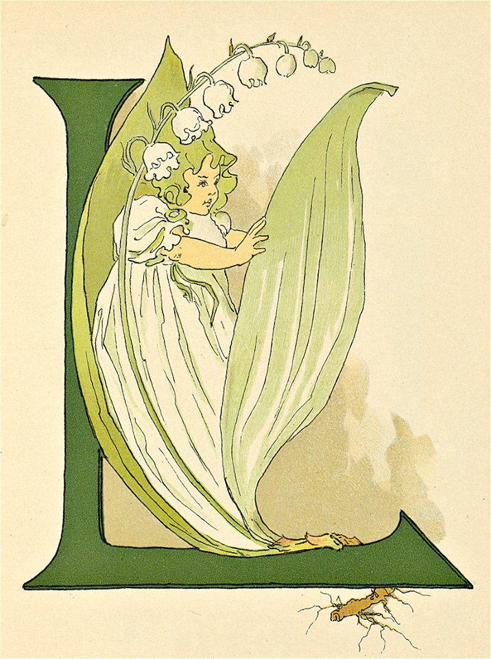 Prinsarnes blomsteralfabet L