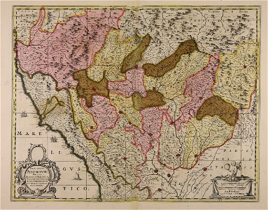 Principatus Pedemontii, ducatus Augustae Praetoriae, Salutii marchionatus, Astae, Vercellarum et Niceae... - CBT 5880975
