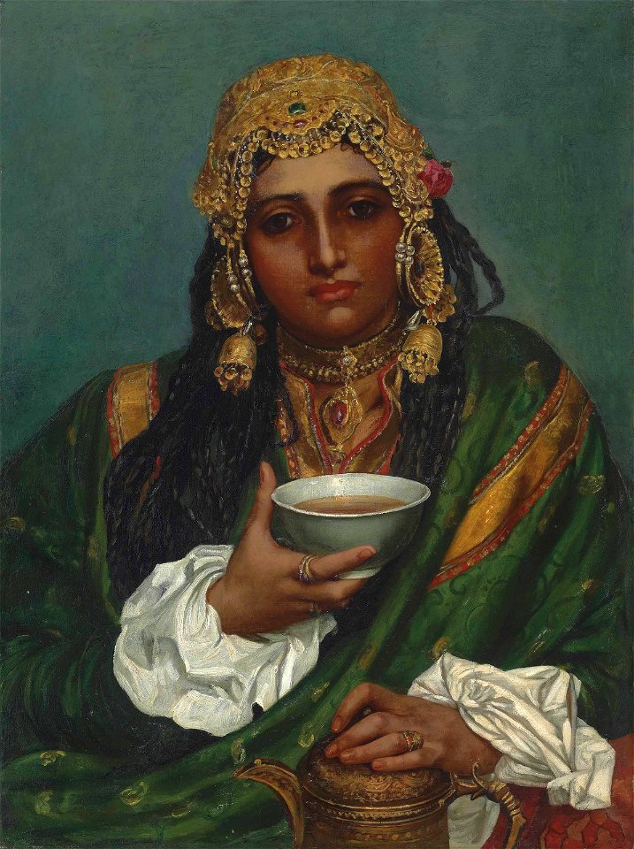 Valentine Cameron Prinsep - Martaba, a Kashmiree Nautch girl