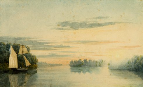 Prilidiano Pueyrredon - Paisaje (Tres Bocas Tigre) - Google Art Project