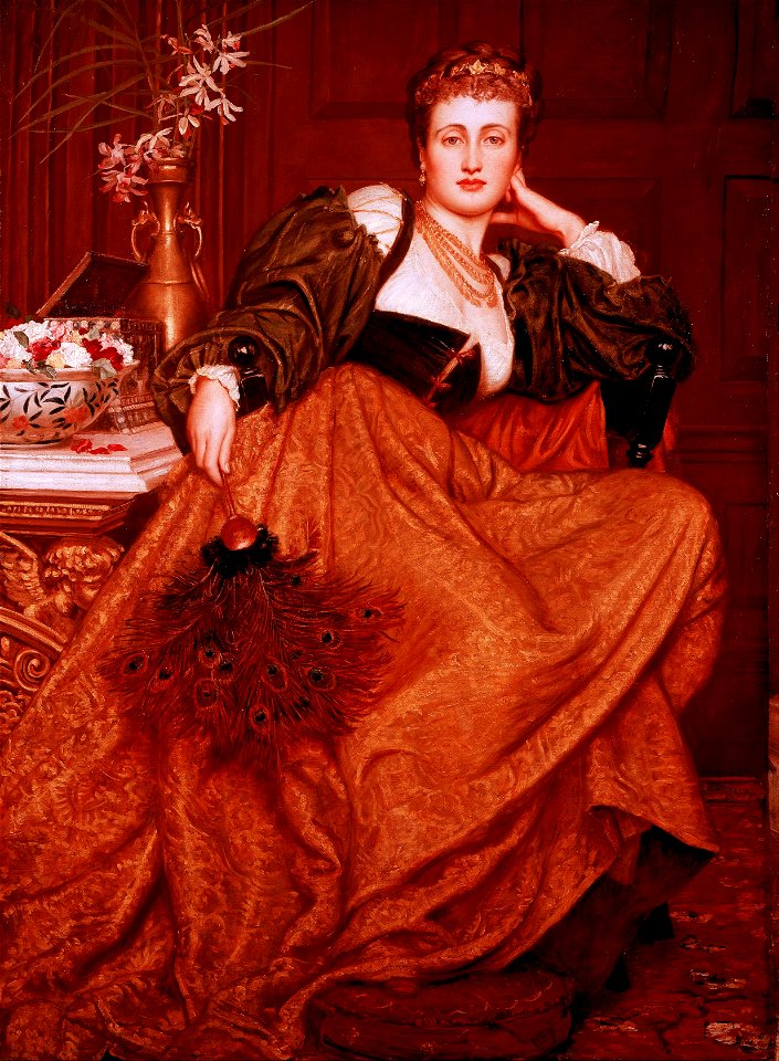 Valentine Cameron Prinsep - Leonora of Mantua - Google Art Project