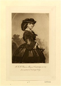 Princess Mary Adelaide of Cambridge - After Winterhalter