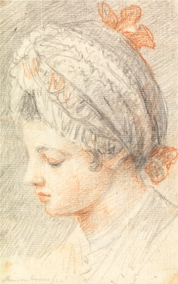 Prince Hoare - Head of a Young Girl - Google Art Project