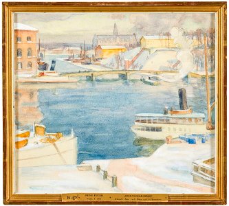 Prins Eugen - The Skeppsholm Bridge - NMB 475 - Nationalmuseum