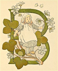 Prinsarnes blomsteralfabet B