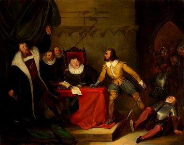 Prince Albert, Prince Consort, consort of Victoria, Queen of the United Kingdom (1819-61) - A Scene from Goethe's Götz von Berlichingen - RCIN 403616 - Royal Collection