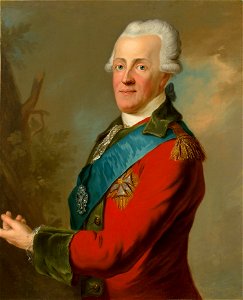 Prince Karl Christian of Saxony (1733–1796), Duke of Courland and Semigallia. Free illustration for personal and commercial use.