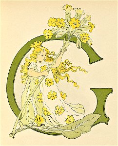 Prinsarnes blomsteralfabet G