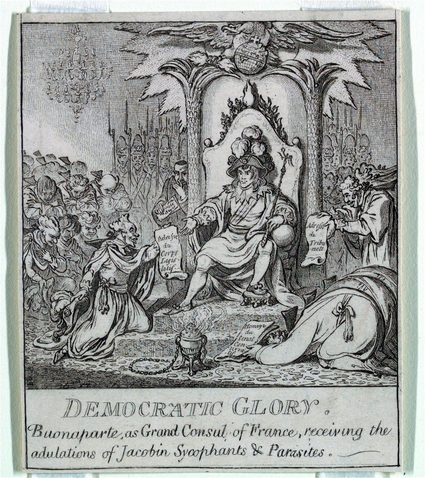 Print, Democracy, or a Sketch o, 1800 (CH 18614157)